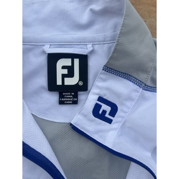 FootJoy Golf Jacket Mens XL FJ Collar Dahlgreen GC Fairway LS - Picture 2 of 4